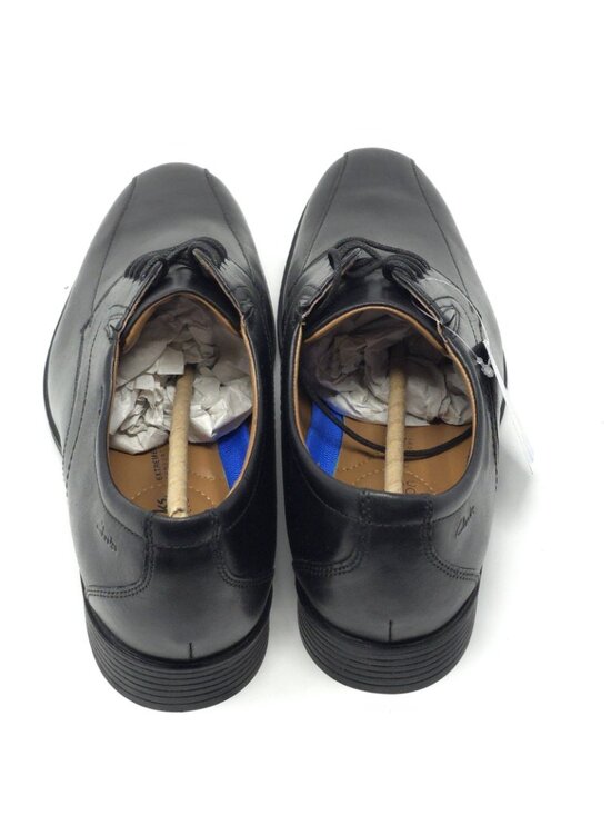 New Clarks Whiddon Pace Black Leather Oxford Men’s 12W main image 5